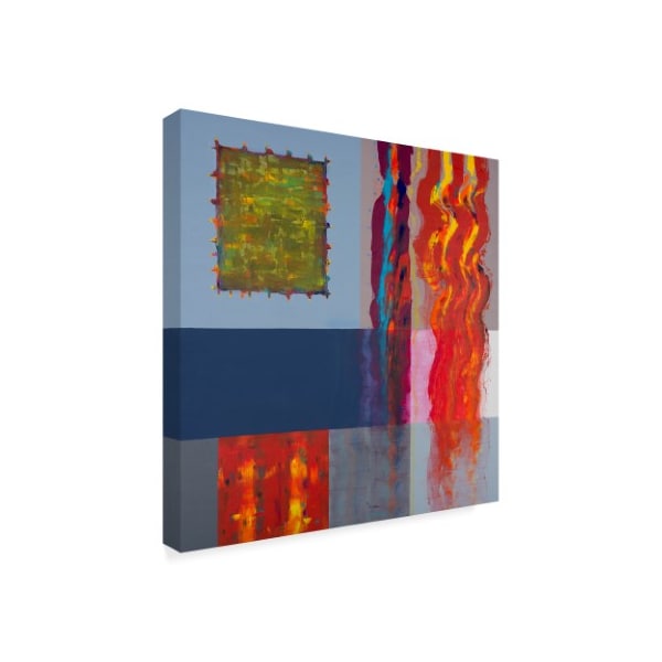 Hooshang Khorasani 'Color Storm Route 2' Canvas Art,35x35